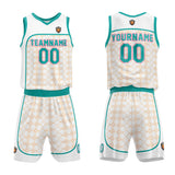 Custom Basketball Jersey Uniform Suit Printed Your Logo Name Number Teal