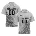 Custom Grey Sleeve Hoodies for Men Women Shirts with Hoods Printed Name Logo enthsush
