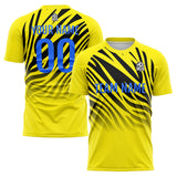 Custom Soccer Jerseys for Men Women Personalized Soccer Uniforms for Adult and Kid Yellow&Black