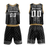 Custom Basketball Jersey Uniform Suit Printed Your Logo Name Number Light Blue-Black