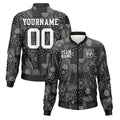 Custom Long Sleeve Windbreaker Jackets Uniform Printed Your Logo Name Number Bandanna enthsush