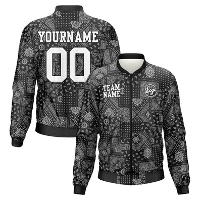 Custom Long Sleeve Windbreaker Jackets Uniform Printed Your Logo Name Number Bandanna enthsush