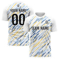 Custom Soccer Jerseys for Men Women Personalized Soccer Uniforms for Adult and Kid White&Black enthsush