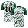 Custom Soccer Jerseys for Men Women Personalized Soccer Uniforms for Adult and Kid Green&Black enthsush