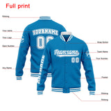 Custom Varsity Jacket Letterman jacket for Men, Women and Youth Blue