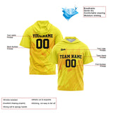 Custom Yellow Sleeve Hoodies for Men Women Shirts with Hoods Printed Name Logo