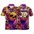 Custom Football Polo Shirts  Add Your Unique Logo/Name/Number Rose&Royal enthsush