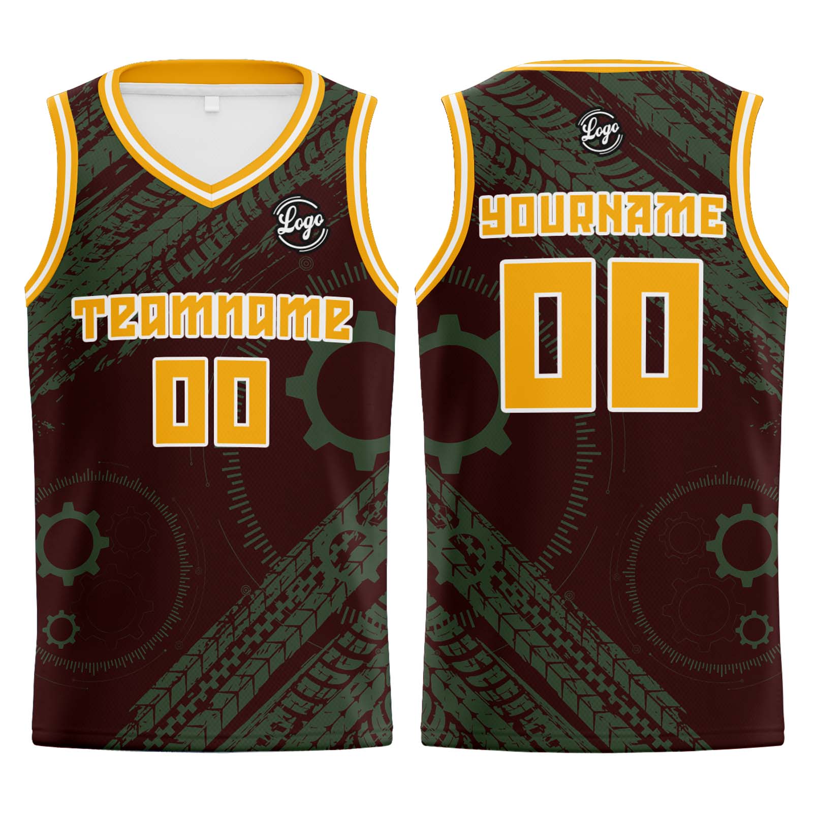 Custom Burgundy Basketball Jersey Uniform Suit Printed Your Logo Name Number enthsush
