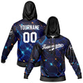 Custom Black Blue Sweatshirt Hoodie For Men Women Girl Boy Print Your Logo Name Number enthsush