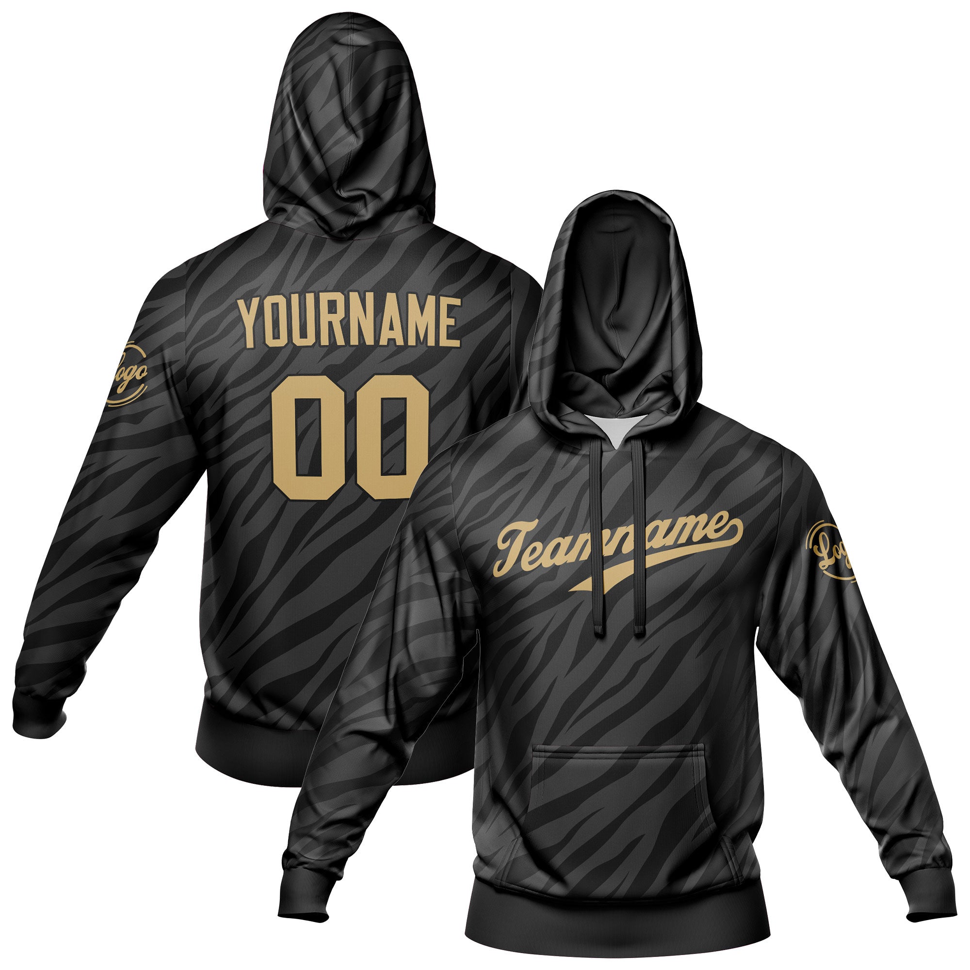 Custom Dark Gray Sweatshirt Hoodie For Men Women Girl Boy Print Your Logo Name Number enthsush