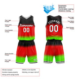 Custom Basketball Jersey Uniform Suit Printed Your Logo Name Number Gradient-Red