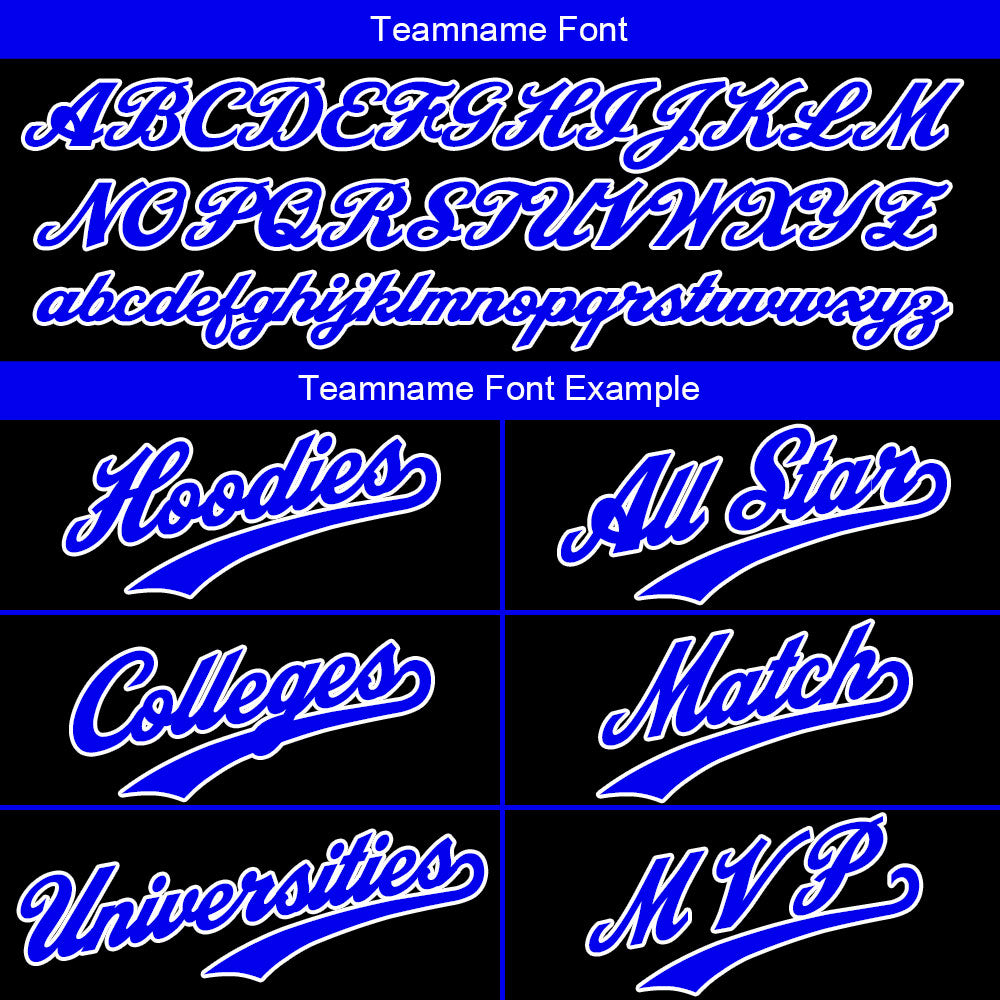Custom Black Blue Sweatshirt Hoodie For Men Women Girl Boy Print Your Logo Name Number enthsush