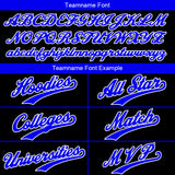 Custom Black Blue Sweatshirt Hoodie For Men Women Girl Boy Print Your Logo Name Number