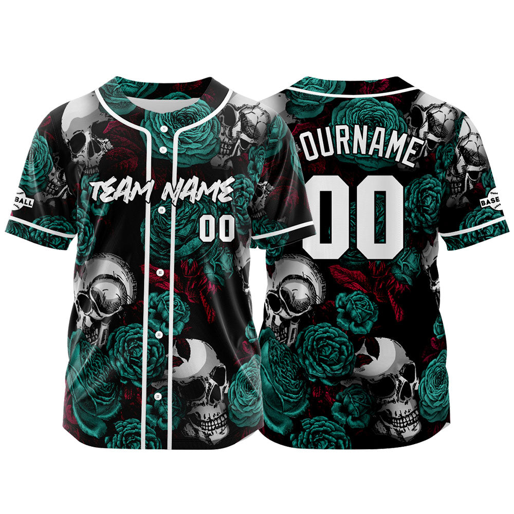Custom Baseball Jersey Personalized Baseball Shirt for Men Women Kids Youth Teams Stitched and Print Green enthsush