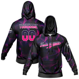 Custom Black Rose Red Sweatshirt Hoodie For Men Women Girl Boy Print Your Logo Name Number