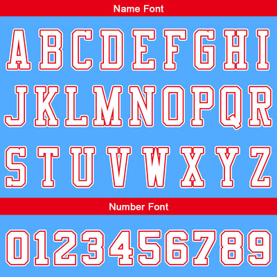 Custom Gradient Lighe Blue Red Reversible Basketball Suit for Adults and Kids Personalized Jersey enthsush