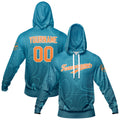 Custom Lake Blue Sweatshirt Hoodie For Men Women Girl Boy Print Your Logo Name Number enthsush