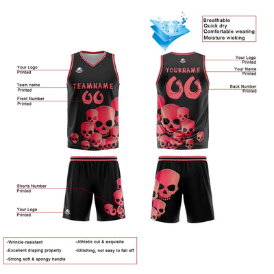 Custom Fluid Pink Basketball Jersey Uniform Suit Printed Your Logo Name Number enthsush