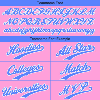 Custom Pink Light Blue Sweatshirt Hoodie For Men Women Girl Boy Print Your Logo Name Number enthsush