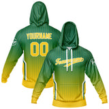 Custom Grass Green Yellow Sweatshirt Hoodie For Men Women Girl Boy Print Your Logo Name Number