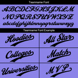 Custom Light Purple Sweatshirt Hoodie For Men Women Girl Boy Print Your Logo Name Number