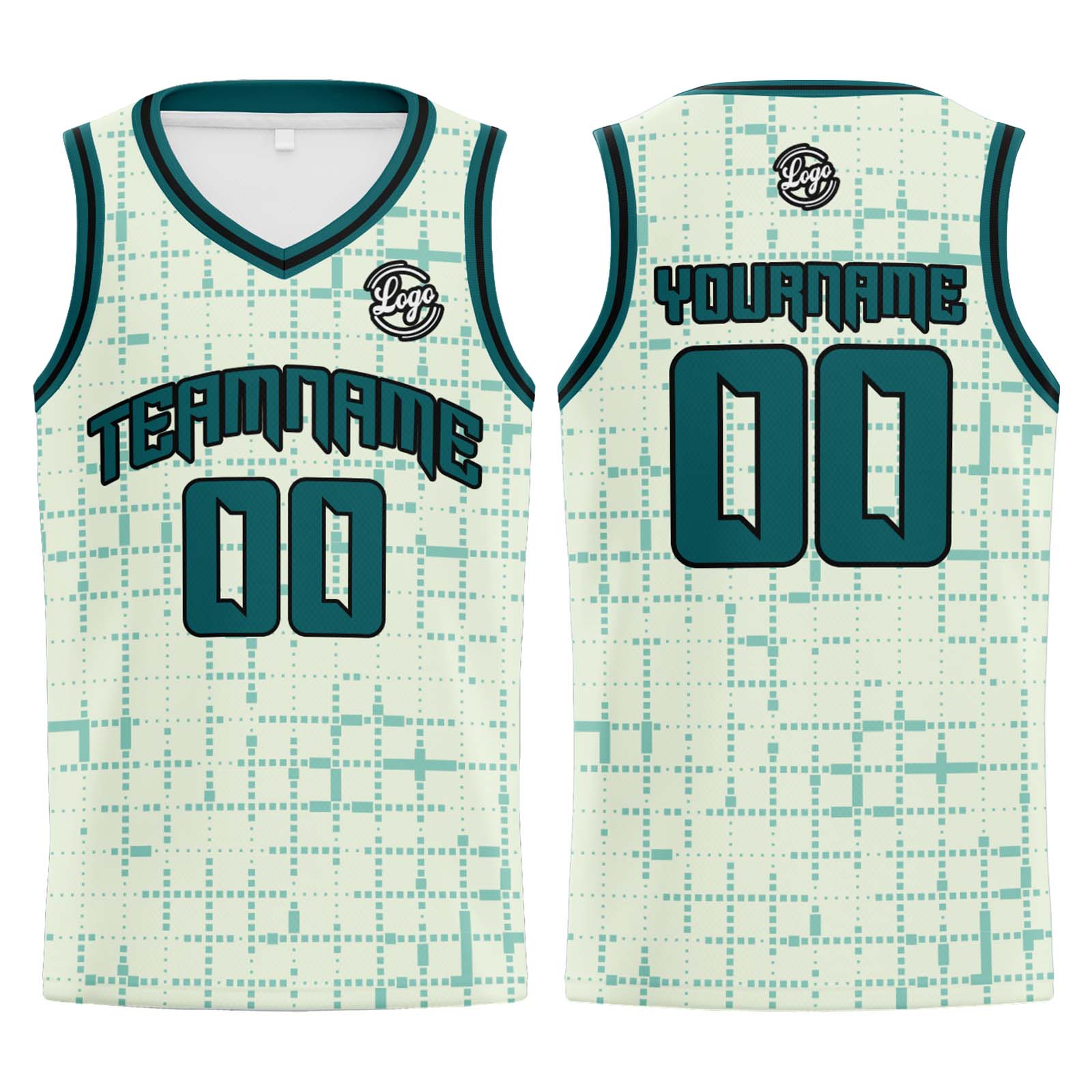 Custom Light Green Basketball Jersey Uniform Suit Printed Your Logo Name Number enthsush