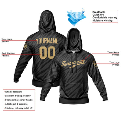 Custom Dark Gray Sweatshirt Hoodie For Men Women Girl Boy Print Your Logo Name Number enthsush