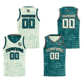 Custom Light Green Reversible Basketball Suit for Adults and Kids Personalized Jersey enthsush