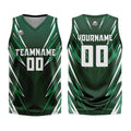 Custom Drak Green Basketball Jersey Uniform Suit Printed Your Logo Name Number enthsush