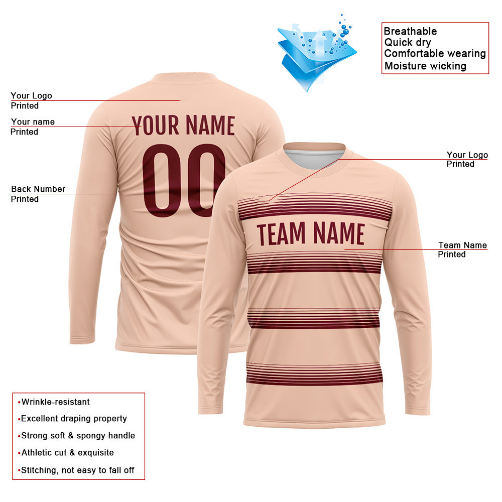 Custom Basketball Soccer Football Shooting Long T-Shirt for Adults and Kids Pink enthsush