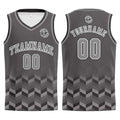 Custom Grey Basketball Jersey Uniform Suit Printed Your Logo Name Number enthsush