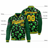 Custom Varsity Jacket Letterman jacket for Men, Women and Youth Green