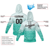 Custom Mint Green Sweatshirt Hoodie For Men Women Girl Boy Print Your Logo Name Number