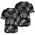 Custom Gray Black Baseball Jersey Personalized Baseball Shirt for Men Women Kids Youth enthsush