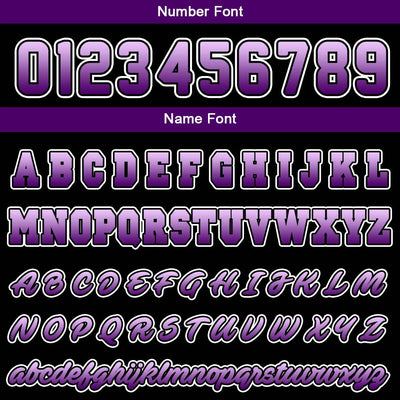 Custom Purple Black Sweatshirt Hoodie For Men Women Girl Boy Print Your Logo Name Number enthsush