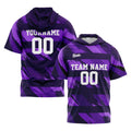 Custom Purple Sleeve Hoodies for Men Women Shirts with Hoods Printed Name Logo enthsush