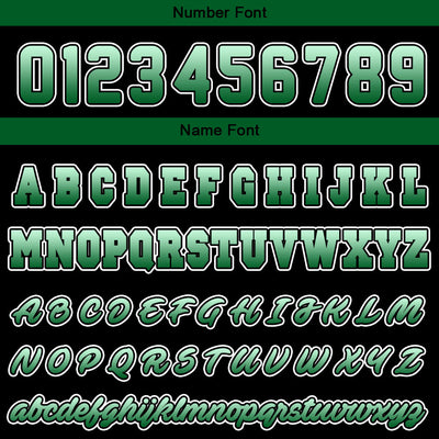 Custom Green Black Sweatshirt Hoodie For Men Women Girl Boy Print Your Logo Name Number enthsush