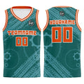 Custom Pine Green Basketball Jersey Uniform Suit Printed Your Logo Name Number enthsush