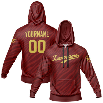 Custom Crimson Sweatshirt Hoodie For Men Women Girl Boy Print Your Logo Name Number enthsush