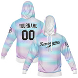 Custom Light Purple Sweatshirt Hoodie For Men Women Girl Boy Print Your Logo Name Number