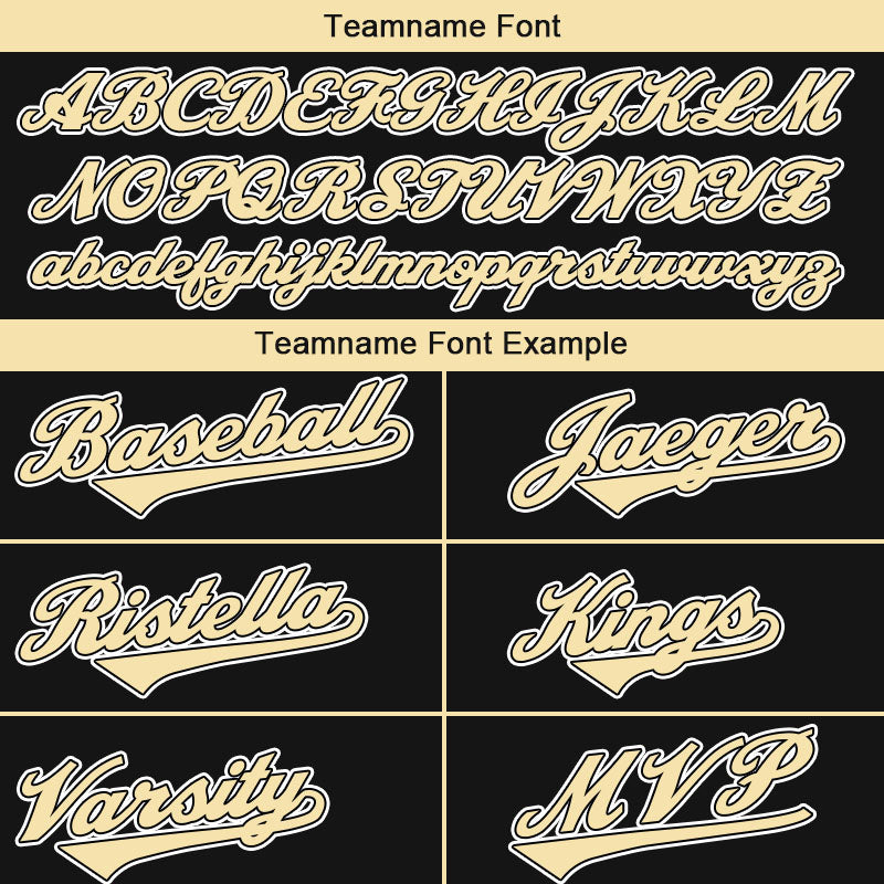 Custom Long Sleeve Windbreaker Jackets Uniform Printed Your Logo Name Number Black-Gold-White enthsush