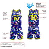 Custom Basketball Jersey Uniform Suit Printed Your Logo Name Number Gorgeous-Navy