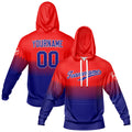Custom Red Navy Sweatshirt Hoodie For Men Women Girl Boy Print Your Logo Name Number enthsush