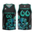 Custom Fluid Green Basketball Jersey Uniform Suit Printed Your Logo Name Number enthsush