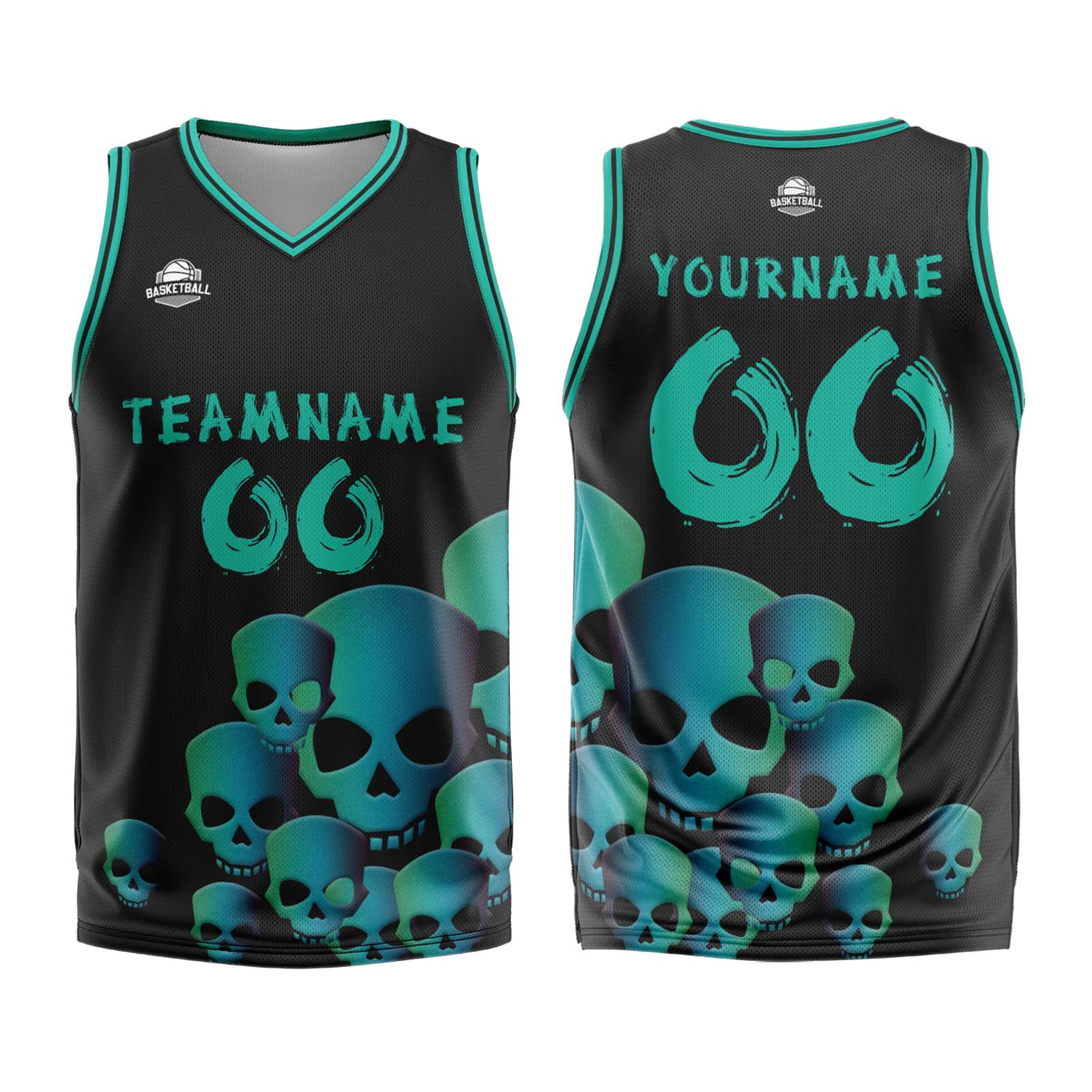 Custom Fluid Green Basketball Jersey Uniform Suit Printed Your Logo Name Number enthsush