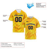 Custom Yellow Sleeve Hoodies for Men Women Shirts with Hoods Printed Name Logo