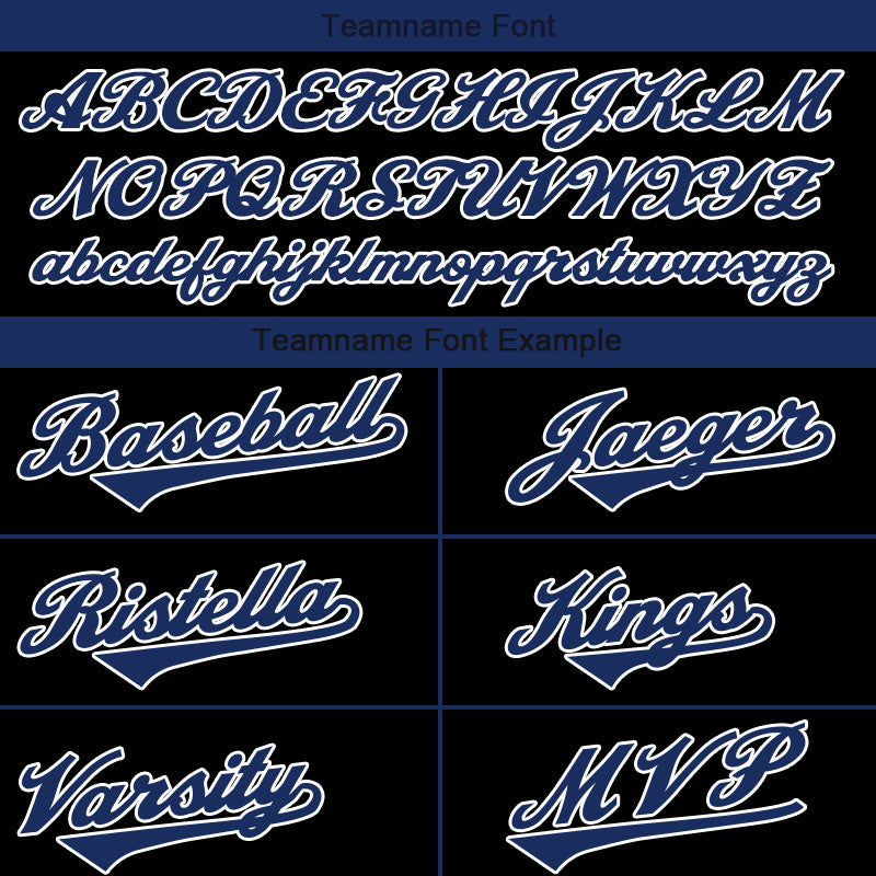 Custom Long Sleeve Windbreaker Jackets Uniform Printed Your Logo Name Number Black-Royal-White enthsush