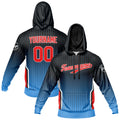 Custom Black Blue Sweatshirt Hoodie For Men Women Girl Boy Print Your Logo Name Number enthsush