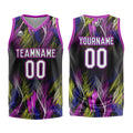 Custom Black Pink Basketball Jersey Uniform Suit Printed Your Logo Name Number enthsush