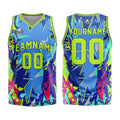 Custom Broken Neon Green Basketball Jersey Uniform Suit Printed Your Logo Name Number enthsush